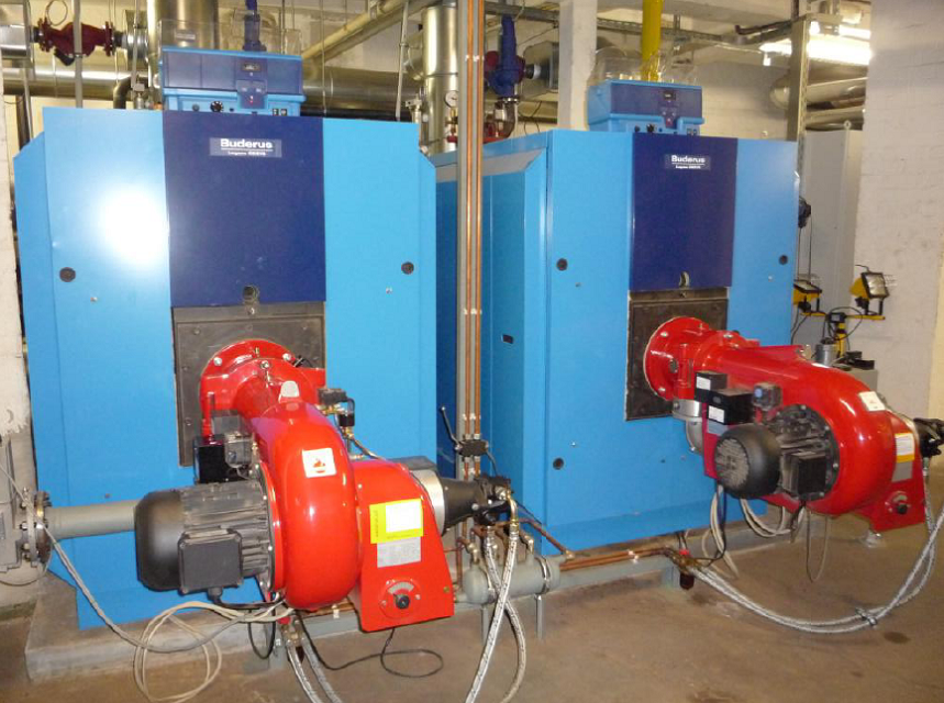 Heizkessel, 2 x 1.020 KW